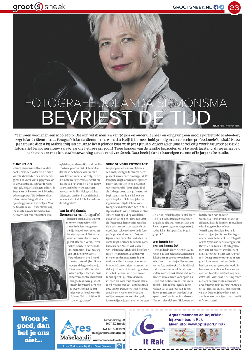 Jolanda Siemonsma Fotografie – nieuws